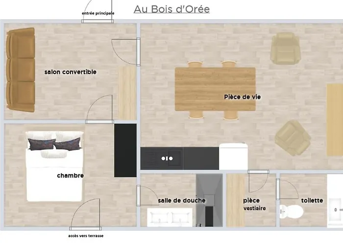 Au Bois D'oree Casa de hóspedes *